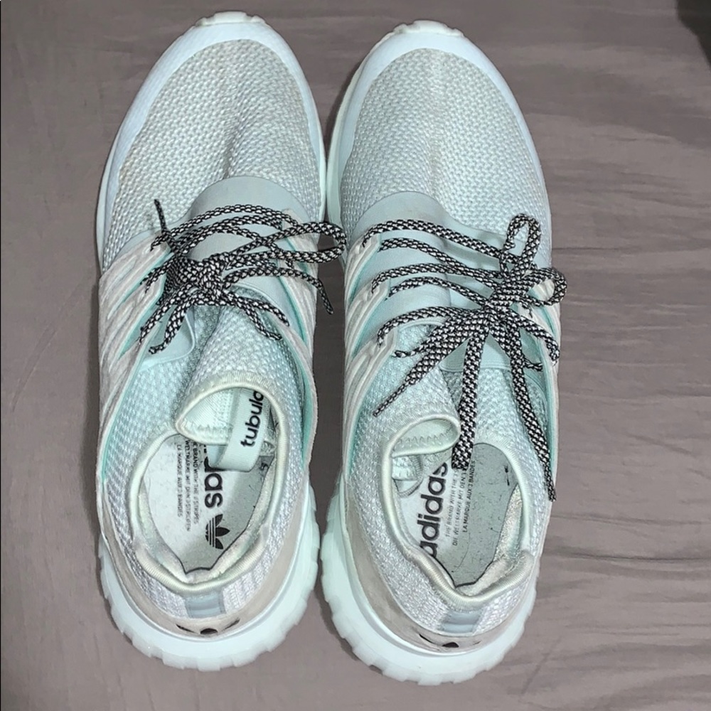 Adidas Men’s Mint Green Tubulars Size 11.5